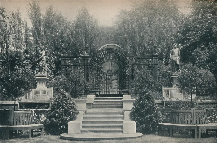 Framed Print : The Arbour, c1900. The Arbour, c1900 Framed Print : The Arbour, c1900. The Arbour, c1900
