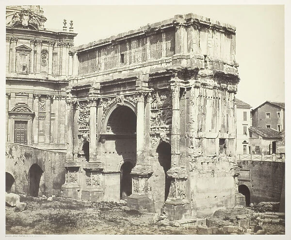 Arc de Septime Severe, Rome, 1854  /  55, printed 1855  /  65