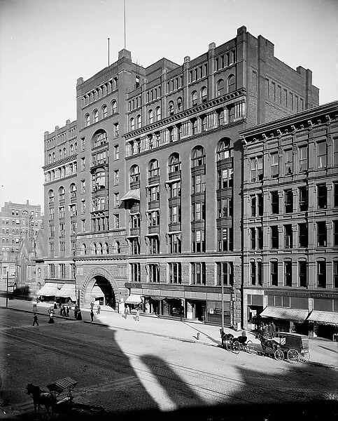 The Arcade Building, Cleveland, ca 1900. Creator: Unknown