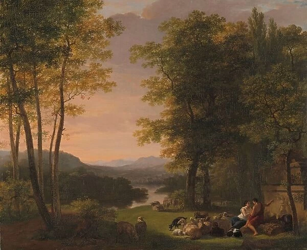 Arcadian Landscape, 1813. Creator: Jan Willem Pieneman