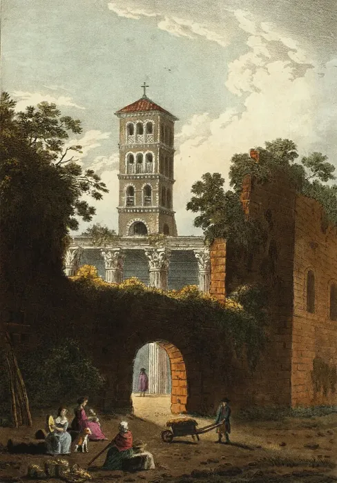 Framed Print : Arch of Pantani, plate thirty-seven from the Ruins of Rome, published January 17, 1797 Framed Print : Arch of Pantani, plate thirty-seven from the Ruins of Rome, published January 17, 1797