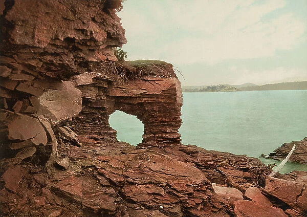 Arch Rock, Presque Isle [Park], Lake Superior, c1898. Creator: Unknown