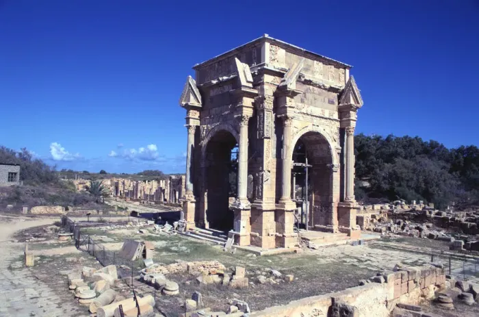Framed Print : Arch of Septimius Severus, Leptis Magna, Libya Framed Print : Arch of Septimius Severus, Leptis Magna, Libya