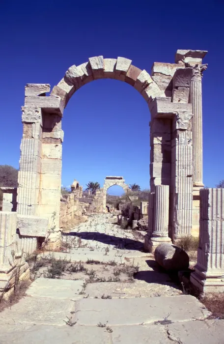 Framed Print : Arch of Trajan, Leptis Magna, Libya Framed Print : Arch of Trajan, Leptis Magna, Libya