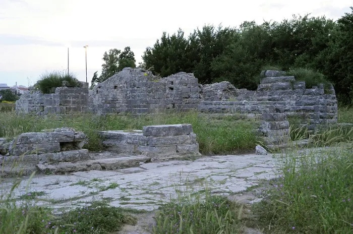 Framed Print : Archaeological ruins, ancient city of Salona, Solin, Coatia, 2018. Creator: Unknown Framed Print : Archaeological ruins, ancient city of Salona, Solin, Coatia, 2018. Creator: Unknown