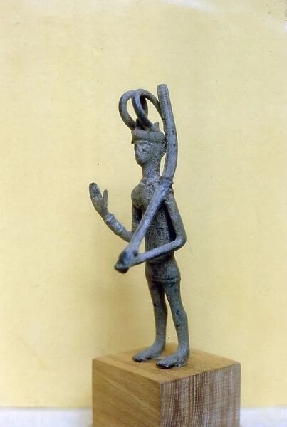 Archaic Greek warrior in Bronze, Syracuse, Sicily