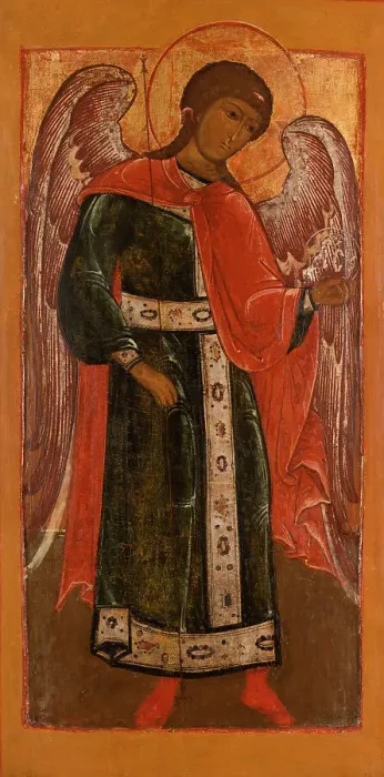 Framed Print : Archangel Michael, between 1650 and 1700. Creator: Russian School Framed Print : Archangel Michael, between 1650 and 1700. Creator: Russian School
