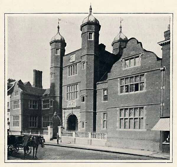Archbishop Abbots Hospital, Guildford, 1903. Artist: Chester Vaughan