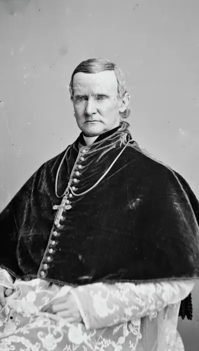 Framed Print : Archbishop John McCloskey, between 1855 and 1865. Creator: Unknown Framed Print : Archbishop John McCloskey, between 1855 and 1865. Creator: Unknown