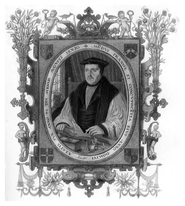 Framed Print : Archbishop Parker, 1573, (1896) Framed Print : Archbishop Parker, 1573, (1896)