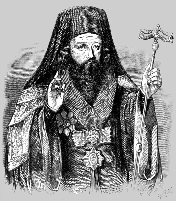 Framed Print : The Archbishop of Wallachia, 1854. Creator: Unknown Framed Print : The Archbishop of Wallachia, 1854. Creator: Unknown