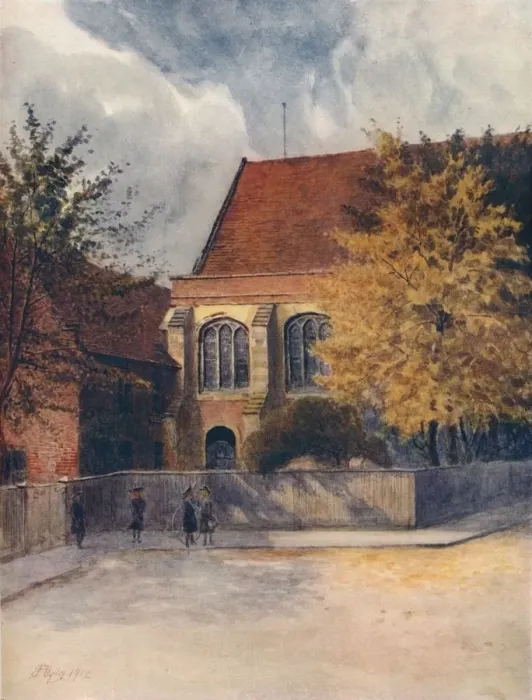 Framed Print : Archbishops Palace, Croydon, 1912, (1914). Artist: Jamess Ogilvy Framed Print : Archbishops Palace, Croydon, 1912, (1914). Artist: Jamess Ogilvy