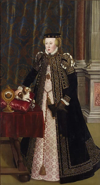 Archduchess Anna of Austria (1528-1590), daughter of Emperor Ferdinand I, 1556