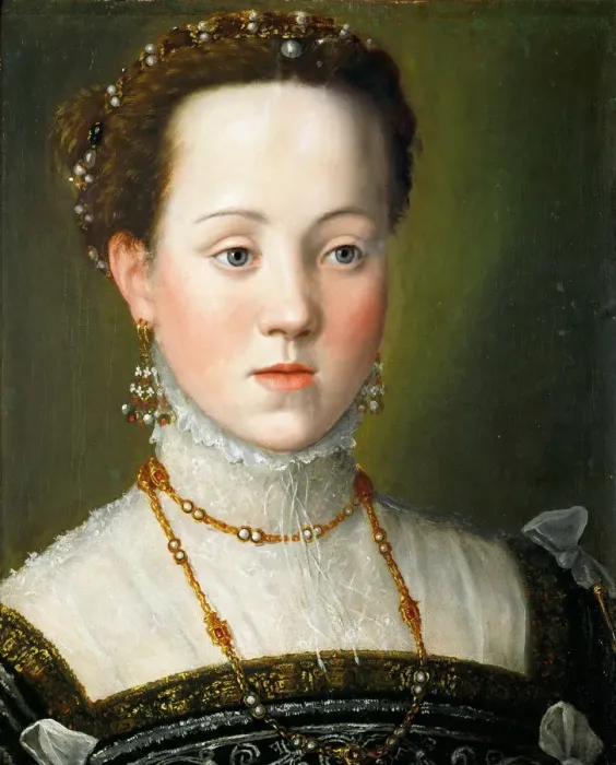 Framed Print : Archduchess Anna of Austria (1549-1580), Queen of Spain, ca 1563. Artist: Arcimboldo, Giuseppe (1527-1593) Framed Print : Archduchess Anna of Austria (1549-1580), Queen of Spain, ca 1563. Artist: Arcimboldo, Giuseppe (1527-1593)