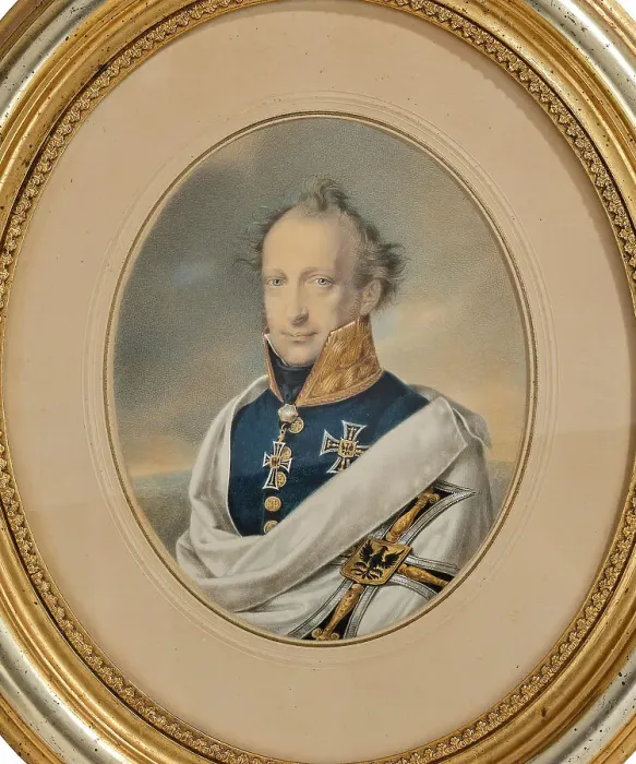 Framed Print : Archduke Anton Victor of Austria (1779-1835), Grand Master of the Teutonic Knights, c.1830. Creator: Anonymous Framed Print : Archduke Anton Victor of Austria (1779-1835), Grand Master of the Teutonic Knights, c.1830. Creator: Anonymous
