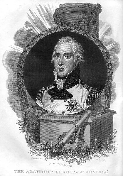 The Archduke Charles of Austria (1771-1847), 1816. Artist: T Wallis