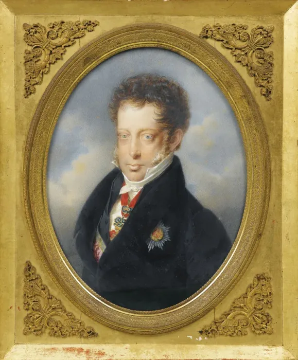 Framed Print : Archduke Louis of Austria (1784-1864), c. 1823. Artist: Lieder, Friedrich Johan Gottlieb (1780-1859) Framed Print : Archduke Louis of Austria (1784-1864), c. 1823. Artist: Lieder, Friedrich Johan Gottlieb (1780-1859)