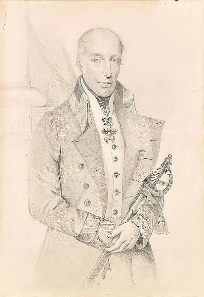 Archduke Rainer of Austria (1783-1853), Viceroy of Lombardy-Veneto, 1820. Creator: Josef Kriehuber