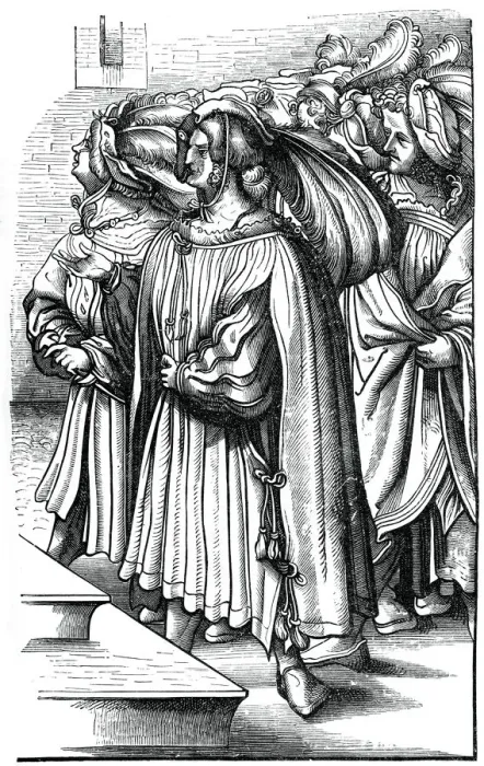 Framed Print : The archdukes and high barons of Germany at the coronation of the Emperor Maximilian, 16th century Framed Print : The archdukes and high barons of Germany at the coronation of the Emperor Maximilian, 16th century