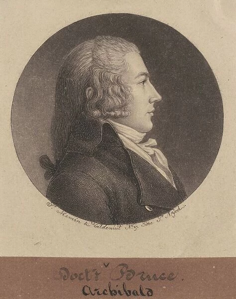Archibald Bruce, 1796-1797. Creator: Charles Balthazar Julien Fevret de Saint-Mé