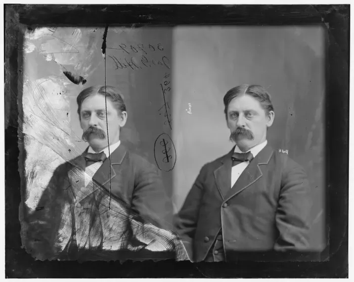Framed Print : Architect James G. Hill, 1865-1880. Creator: Unknown Framed Print : Architect James G. Hill, 1865-1880. Creator: Unknown