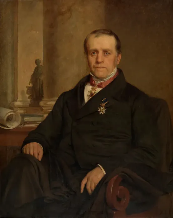 Framed Print : The Architect Tieleman Franciscus Suys, 1860. Creator: Alexandre Nestor Nicolas Robert Framed Print : The Architect Tieleman Franciscus Suys, 1860. Creator: Alexandre Nestor Nicolas Robert