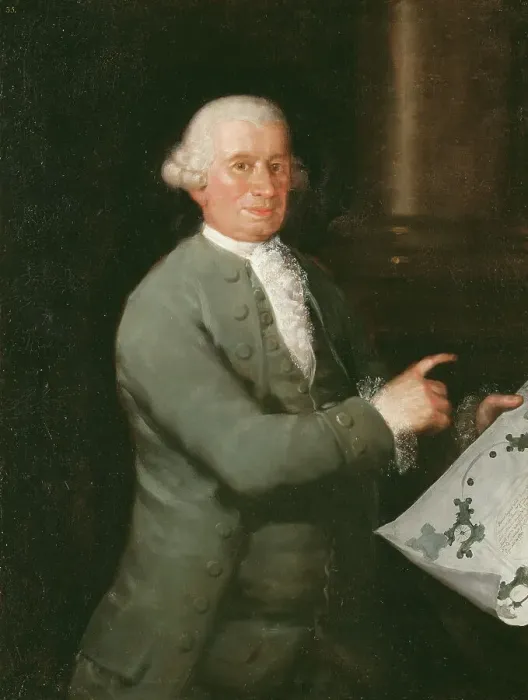 Framed Print : The Architect Ventura Rodriguez, 1784. Creator: Francisco Goya Framed Print : The Architect Ventura Rodriguez, 1784. Creator: Francisco Goya