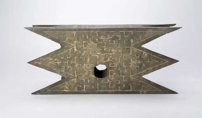 Framed Print : Architectural Fitting (Gong), Western Zhou dynasty, c. 1050-770 B. C. Creator: Unknown Framed Print : Architectural Fitting (Gong), Western Zhou dynasty, c. 1050-770 B. C. Creator: Unknown