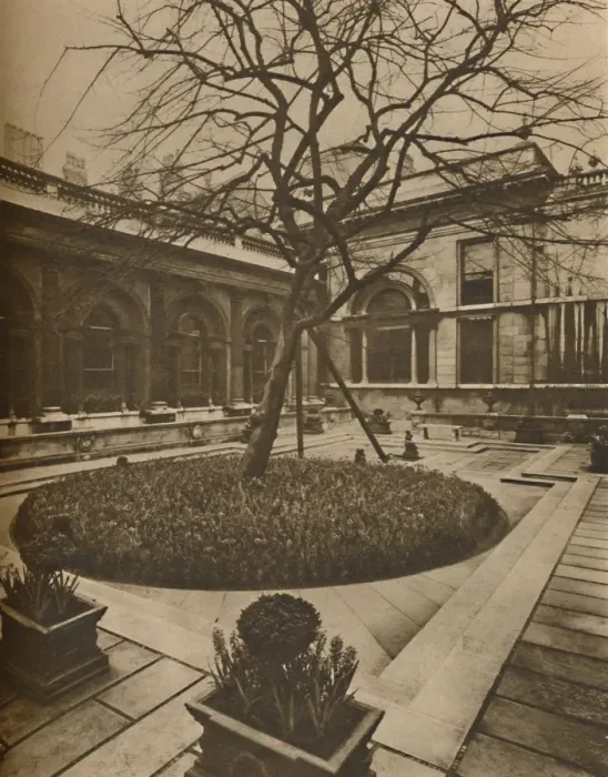 Framed Print : An Architectural Inspiration: The Garden Court in the Bank of England, c1935. Creator: Joel Framed Print : An Architectural Inspiration: The Garden Court in the Bank of England, c1935. Creator: Joel