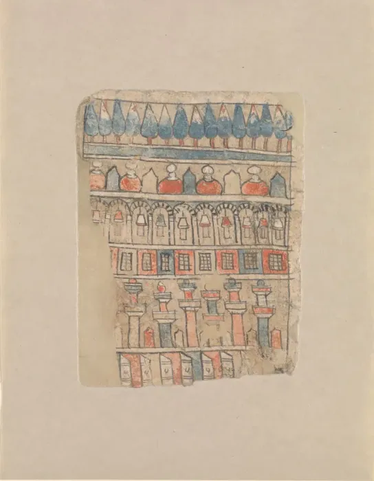 Framed Print : Architectural Scene, 16th century. Creator: Unknown Framed Print : Architectural Scene, 16th century. Creator: Unknown