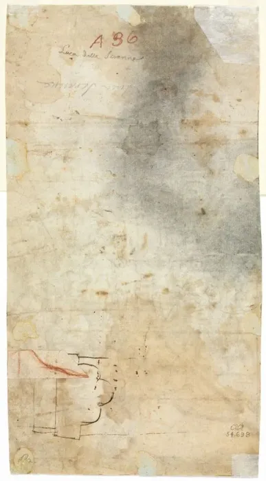 Framed Print : Architectural Sketch, 1500s. Creator: Unknown Framed Print : Architectural Sketch, 1500s. Creator: Unknown