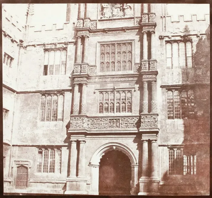 Framed Print : Architectural Study (Old Schools Hall, Oxford), Printed 1843 circa. Creator: William Henry Fox Talbot Framed Print : Architectural Study (Old Schools Hall, Oxford), Printed 1843 circa. Creator: William Henry Fox Talbot