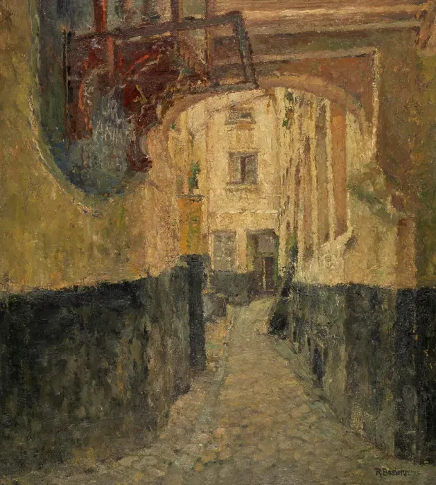 Framed Print : Archway, c1895-1927. Creator: Rene Bosiers Framed Print : Archway, c1895-1927. Creator: Rene Bosiers