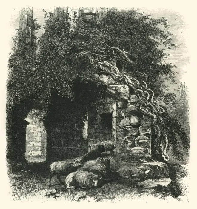 Framed Print : Archway, Kenilworth Castle, c1870 Framed Print : Archway, Kenilworth Castle, c1870