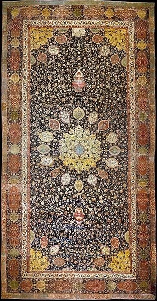 The Ardabil Carpet, c. 1540. Artist: Iranian master