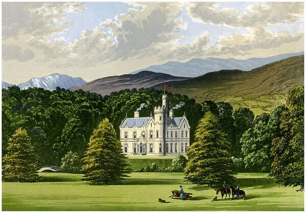 Ardtully, County Kerry, Ireland, home of the Orpen-Knight family, c1880