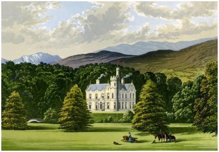Framed Print : Ardtully, County Kerry, Ireland, home of the Orpen-Knight family, c1880 Framed Print : Ardtully, County Kerry, Ireland, home of the Orpen-Knight family, c1880