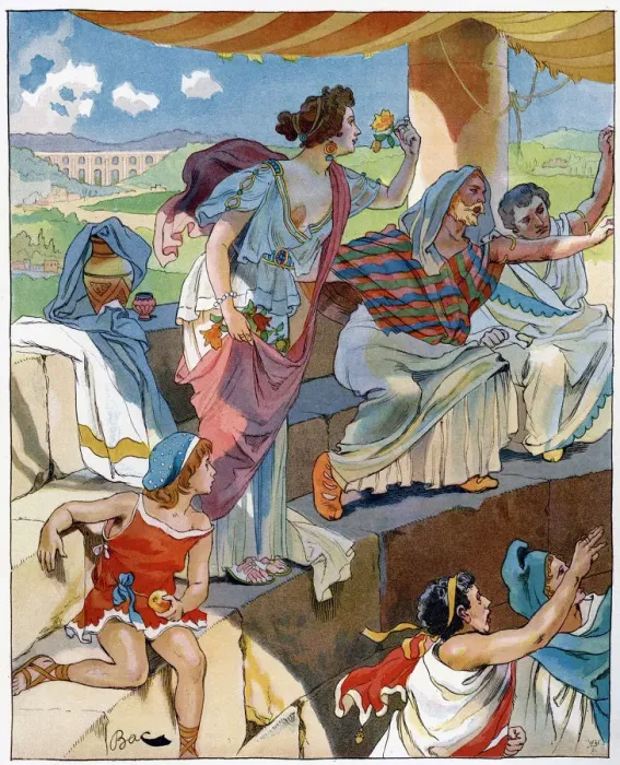 Framed Print : The Arenas of Lutetia, c1870-1950. Artist: Ferdinand Sigismund Bac Framed Print : The Arenas of Lutetia, c1870-1950. Artist: Ferdinand Sigismund Bac