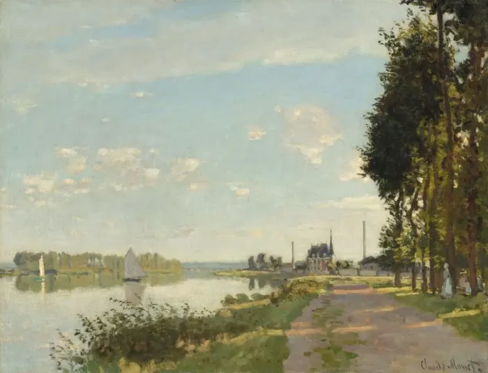 Framed Print : Argenteuil, c. 1872. Creator: Claude Monet Framed Print : Argenteuil, c. 1872. Creator: Claude Monet