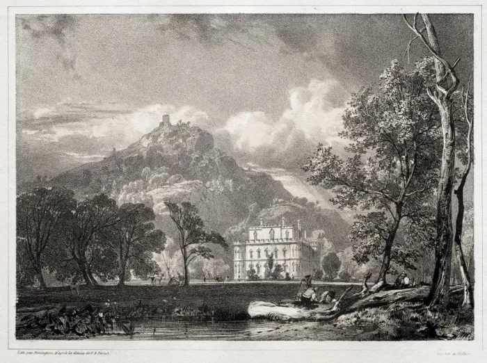 Framed Print : Argyle Castle, 1826. Creator: Richard Parkes Bonington (British, 1802-1828) Framed Print : Argyle Castle, 1826. Creator: Richard Parkes Bonington (British, 1802-1828)