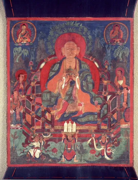 Framed Print : Arhat Rahula, 1400-1450. Creator: Unknown Framed Print : Arhat Rahula, 1400-1450. Creator: Unknown