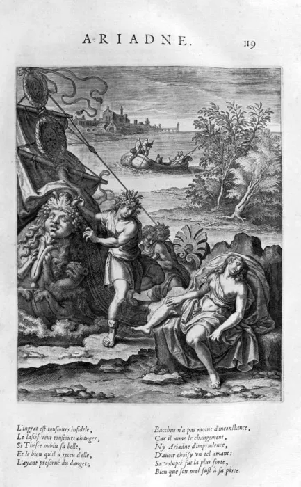 Framed Print : Ariadne, 1615. Artist: Leonard Gaultier Framed Print : Ariadne, 1615. Artist: Leonard Gaultier
