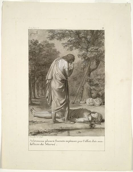 Aristomenes Mourning the Death of Socrates from the Bewitchment of Meroë