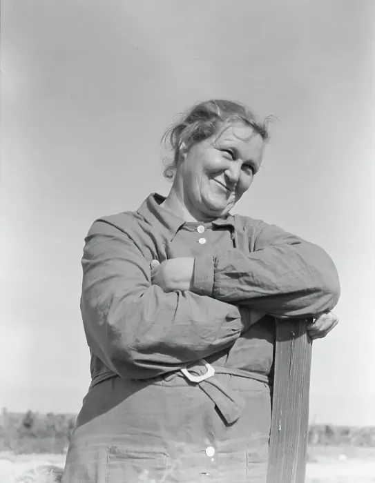 Framed Print : Arkansas mother, now a rural rehabilitation client, Tulare County, California, 1938. Creator: Dorothea Lange Framed Print : Arkansas mother, now a rural rehabilitation client, Tulare County, California, 1938. Creator: Dorothea Lange