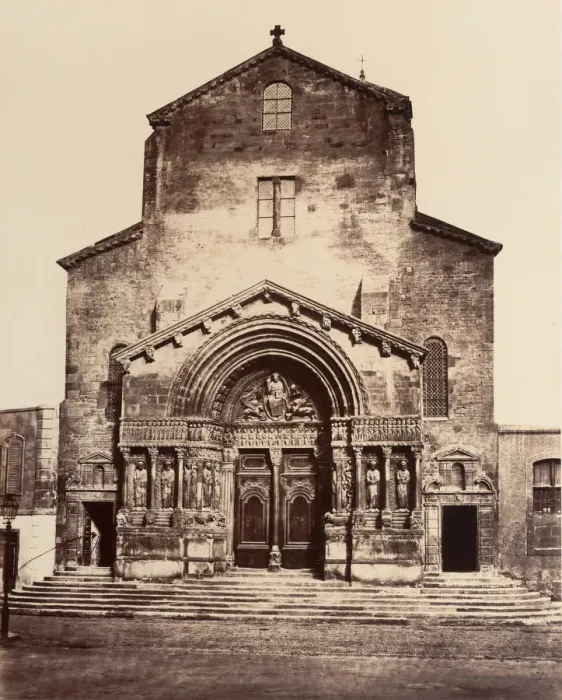 Framed Print : Arles, St. Trophime, 1861 or after. Creator: Edouard Baldus Framed Print : Arles, St. Trophime, 1861 or after. Creator: Edouard Baldus