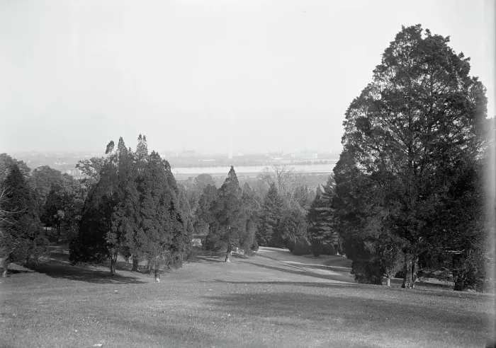 Framed Print : Arlington National Cemetery - View, 1913. Creator: Harris & Ewing. Arlington National Cemetery - View, 1913. Creator: Harris & Ewing Framed Print : Arlington National Cemetery - View, 1913. Creator: Harris & Ewing. Arlington National Cemetery - View, 1913. Creator: Harris & Ewing