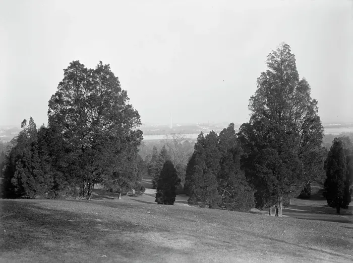 Framed Print : Arlington National Cemetery - View, 1913. Creator: Harris & Ewing. Arlington National Cemetery - View, 1913. Creator: Harris & Ewing Framed Print : Arlington National Cemetery - View, 1913. Creator: Harris & Ewing. Arlington National Cemetery - View, 1913. Creator: Harris & Ewing
