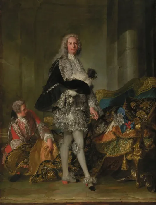 Framed Print : Armand de Vignerot du Plessis (1696-1788), Duke of Richelieu, Marshal of France, 1732. Creator: Nattier, Jean-Marc (1685-1766) Framed Print : Armand de Vignerot du Plessis (1696-1788), Duke of Richelieu, Marshal of France, 1732. Creator: Nattier, Jean-Marc (1685-1766)