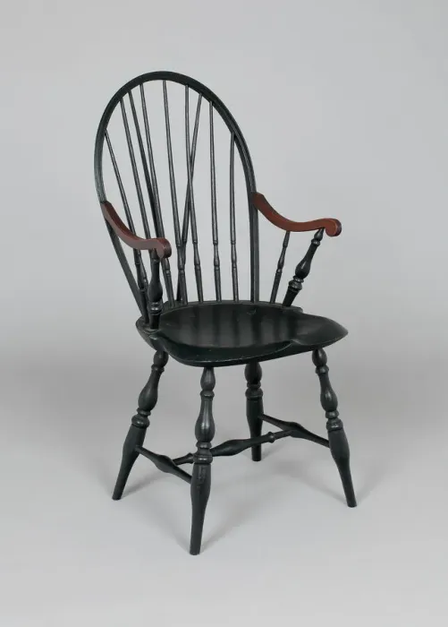 Framed Print : Armchair, 1750 / 1800. Creator: Unknown Framed Print : Armchair, 1750 / 1800. Creator: Unknown