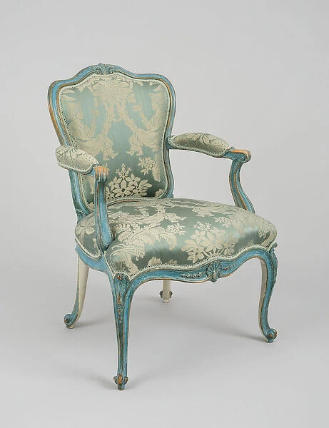 Armchair, England, 1768. Creator: Thomas Chippendale